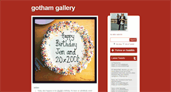 Desktop Screenshot of gothamgallery.com